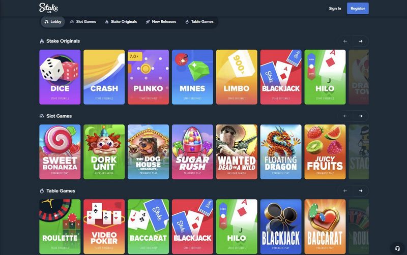 Selection of Casino Gamings and Pokies at Risk